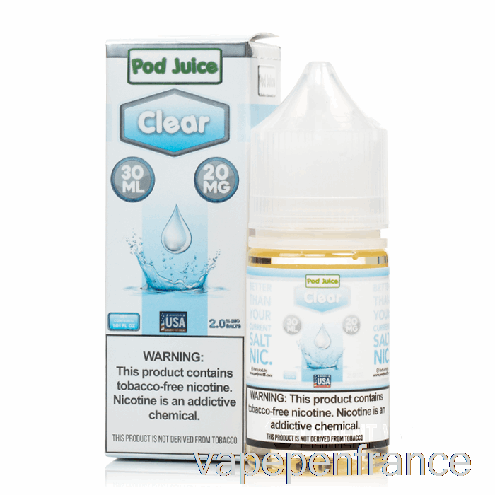 Clair - Jus De Dosette - Stylo Vape 30 Ml 55 Mg